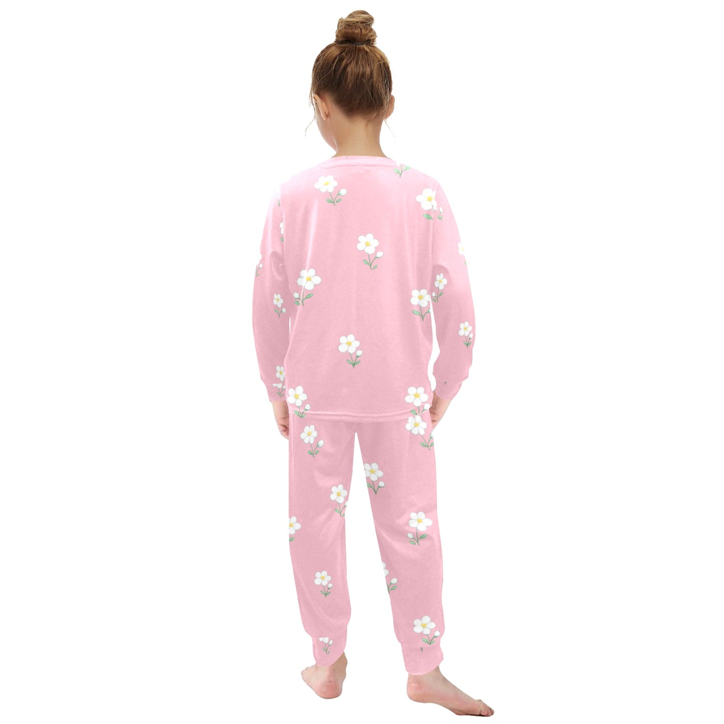 Blue Meadow Two Piece Pajama Set - Pink