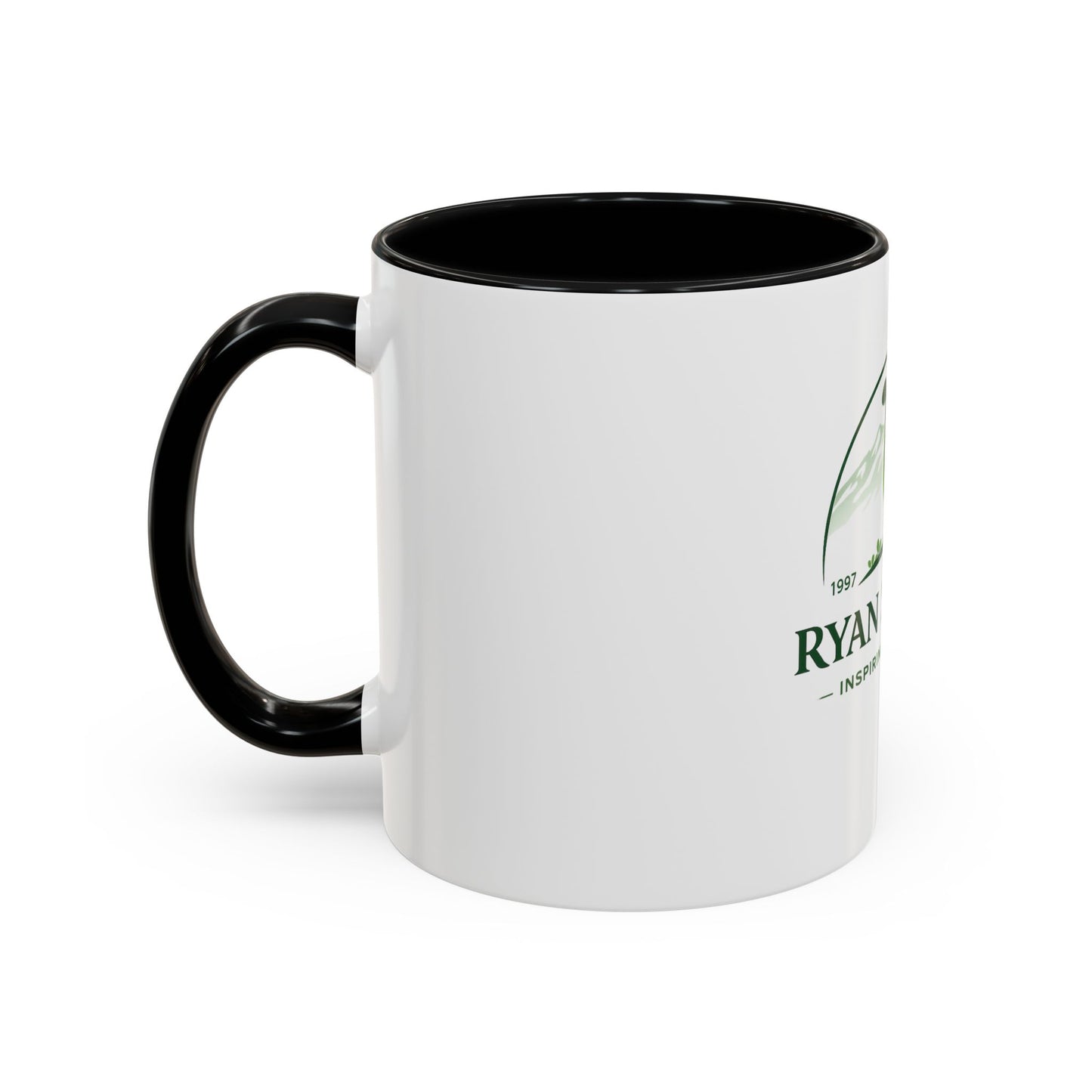 Ryan Shtuka Dinosaur Coffee Mug — "Inspiring Kindness" Accent Mug (11/15oz)