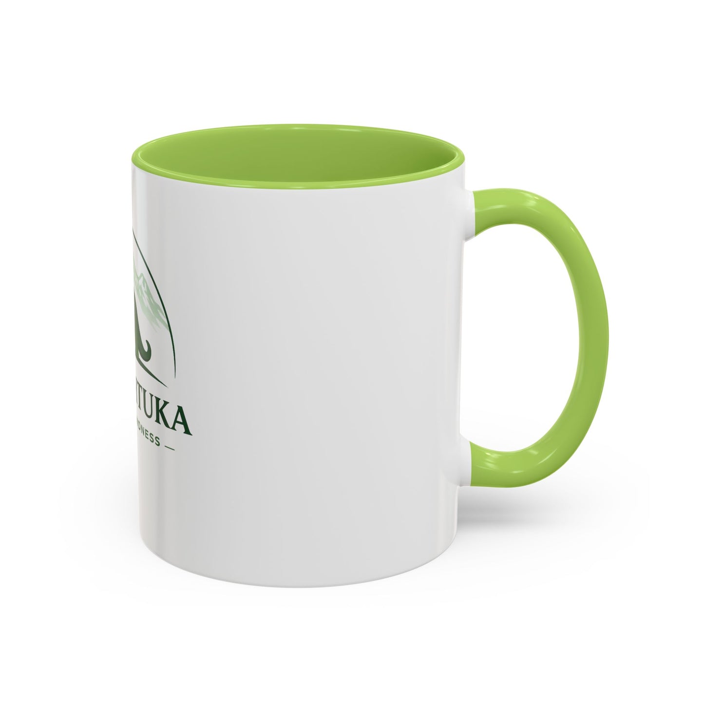 Ryan Shtuka Dinosaur Coffee Mug — "Inspiring Kindness" Accent Mug (11/15oz)