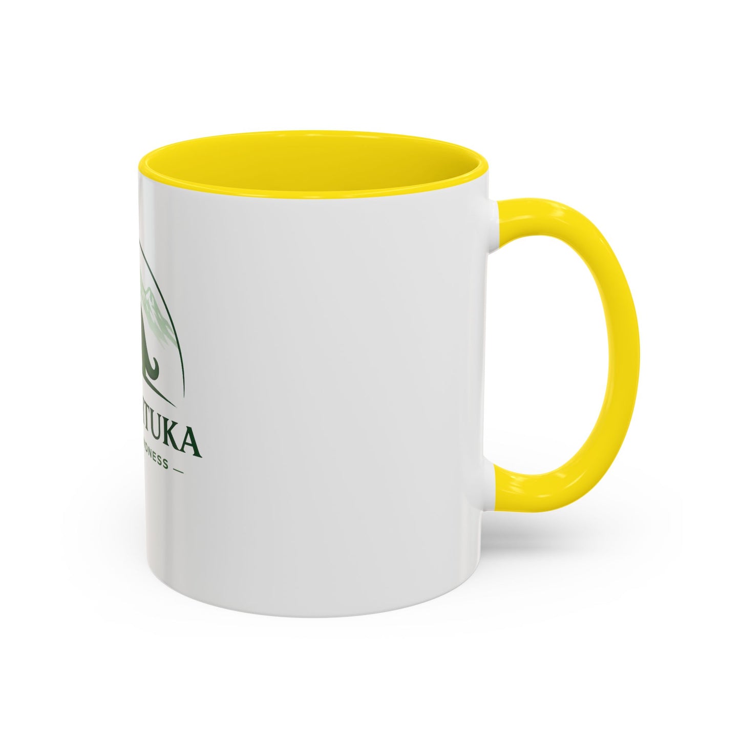 Ryan Shtuka Dinosaur Coffee Mug — "Inspiring Kindness" Accent Mug (11/15oz)