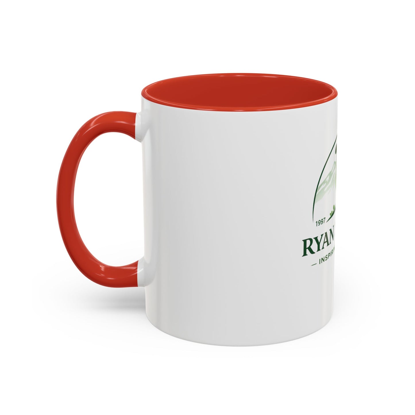 Ryan Shtuka Dinosaur Coffee Mug — "Inspiring Kindness" Accent Mug (11/15oz)