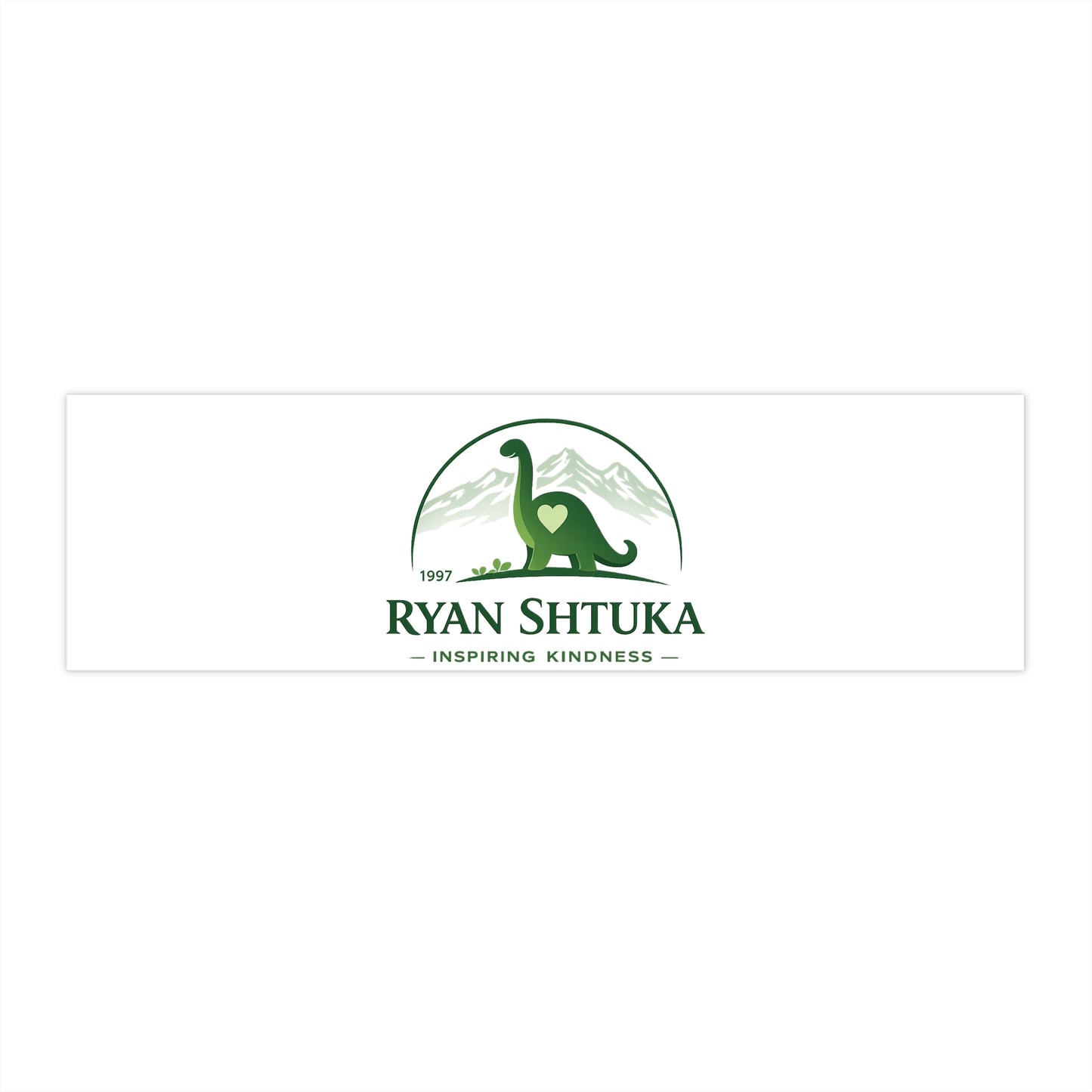 Bumper Sticker – Ryan Shtuka - Inspiring kindness