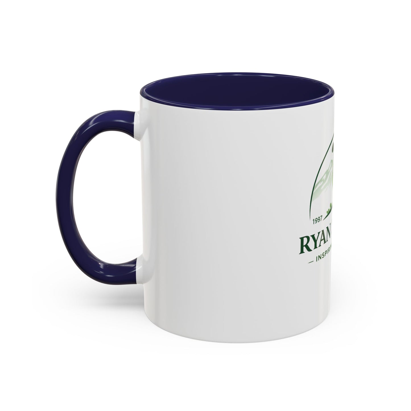 Ryan Shtuka Dinosaur Coffee Mug — "Inspiring Kindness" Accent Mug (11/15oz)