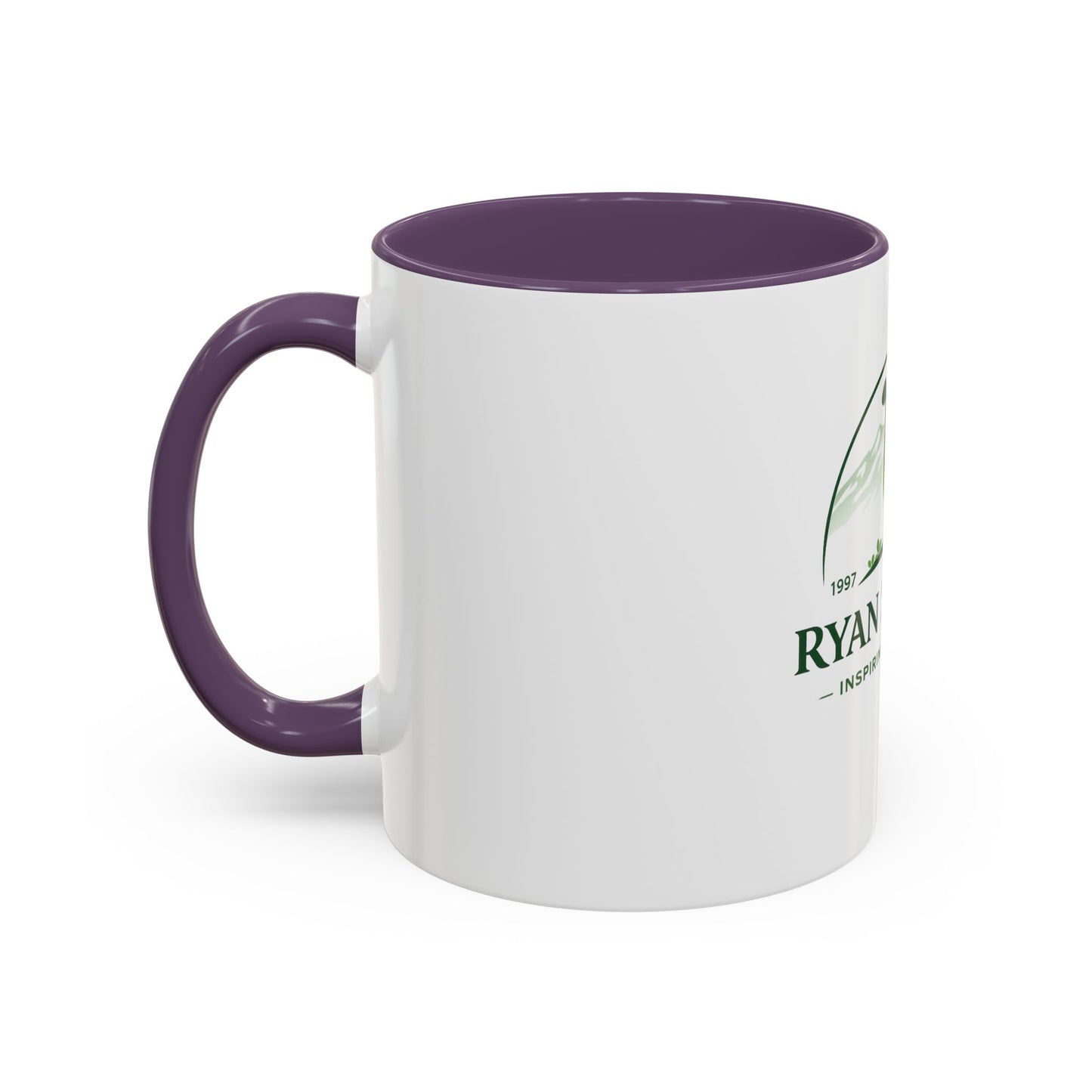 Ryan Shtuka Dinosaur Coffee Mug — "Inspiring Kindness" Accent Mug (11/15oz)