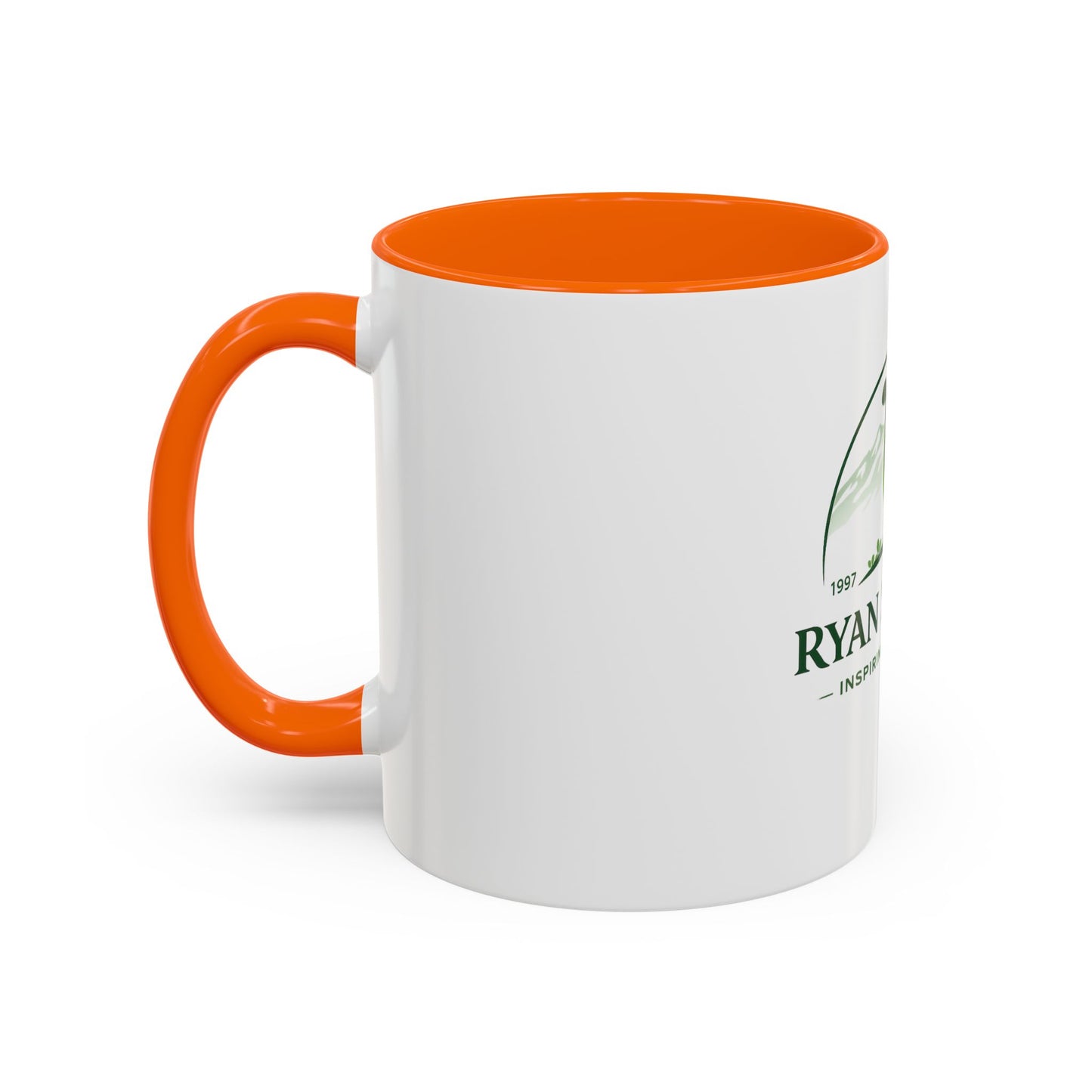 Ryan Shtuka Dinosaur Coffee Mug — "Inspiring Kindness" Accent Mug (11/15oz)