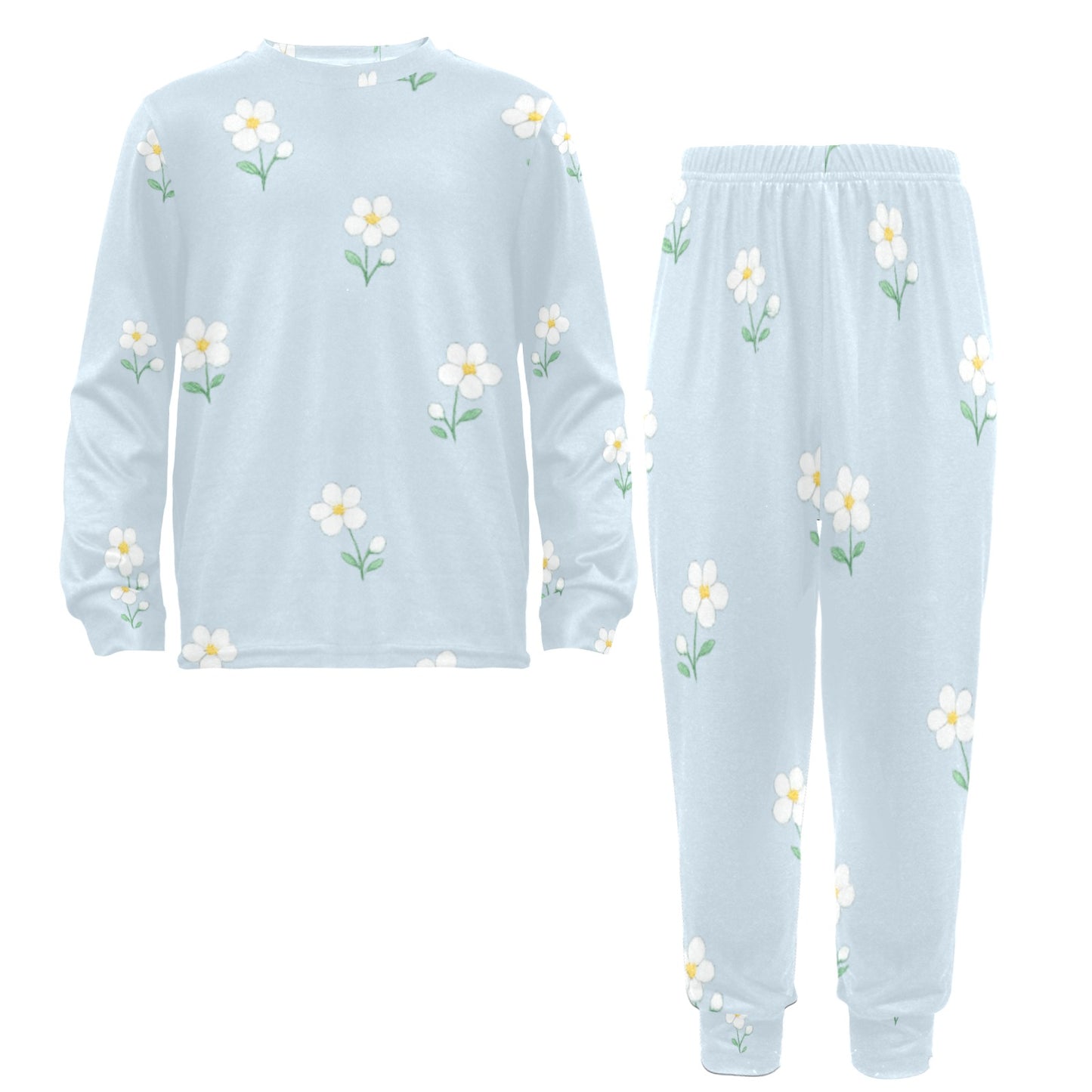 Blue Meadow Two Piece Pajama Set